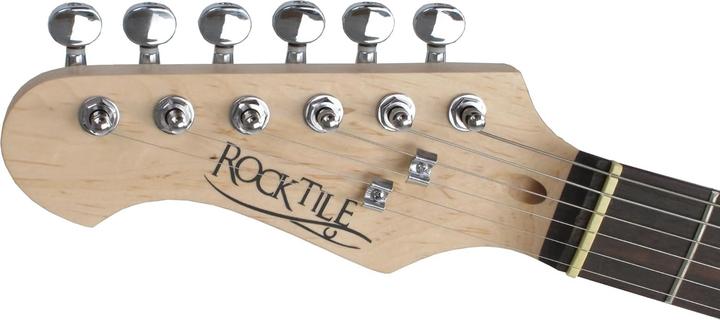Actual product image Rocktile Left-Handed ST-Style Electric Guitar with 3 Single-Coils and Tremolo System (Electric guitar)