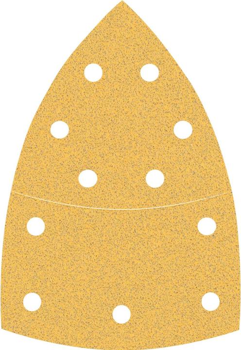Produktbild Bosch Professional Zubehör EXPERT C470 Schleifpapier mit 11 Löchern für Multischleifer, 102 x 62 mm, 93 mm, G 80, 10-tlg. (80)