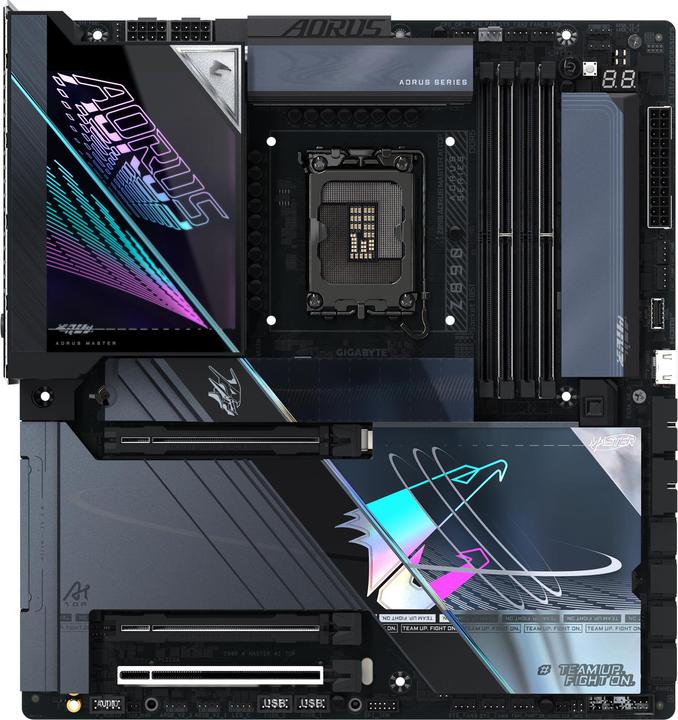 Productafbeelding Gigabyte Z890 AORUS Master AI TOP (LGA 1851, Intel Z890, E-ATX)