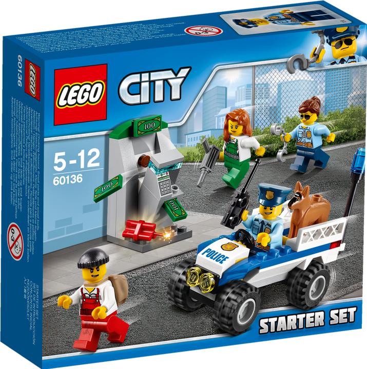 Image du produit LEGO Kit de démarrage City Police (60136, LEGO City)