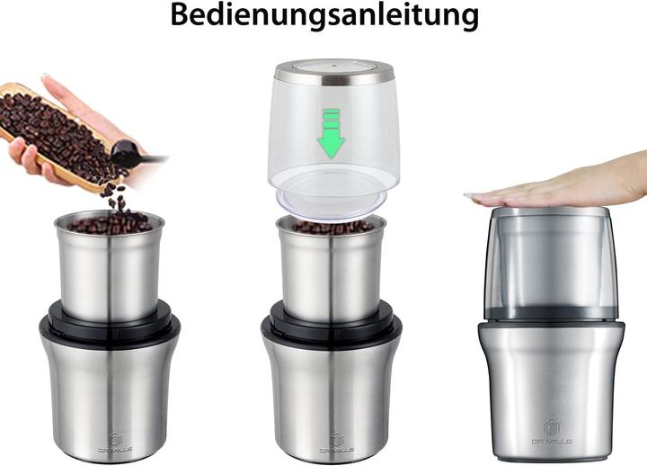 Actual product image Dr Mills Gewürz- und Kaffeemühle DM-7412N