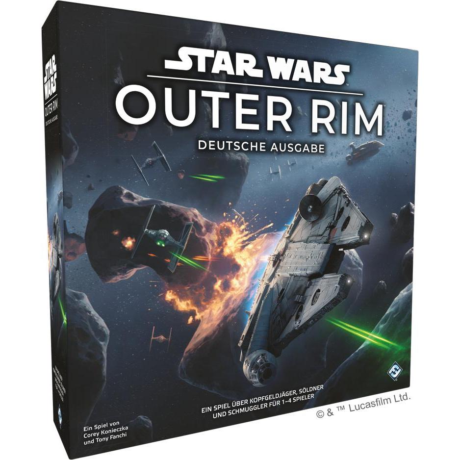 Enigma Fantasy Flight Games Star Wars: Outer Rim Board game Strategie (Deutsch)