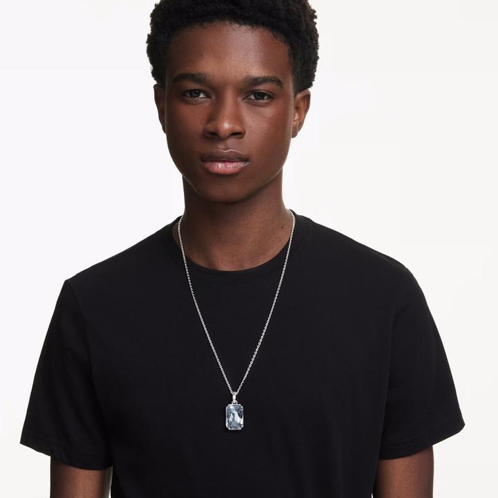 Immagine prodotto Swarovski Millenia Halskette Oktagon Schliff Weiss Rhodiniert (Metallo rodiato Swarovski)