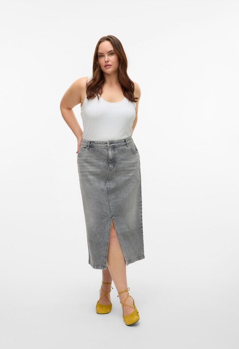 Image du produit Vero Moda VMCVERI Jupe longue taille haute Jupe en jean (52)