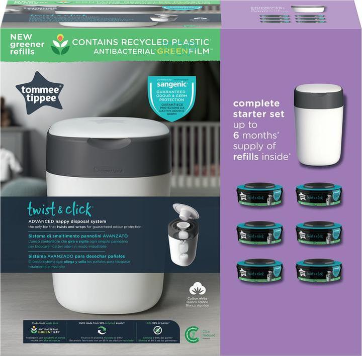 Actual product image Sangenic Starter set Twist & Click (6 x)