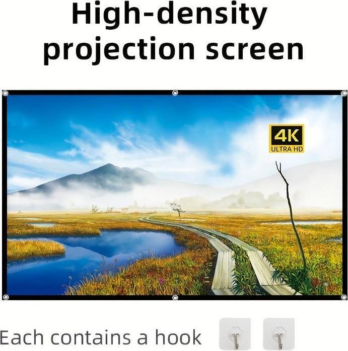 Immagine prodotto PhoneLook Schermo 150 pollici per cinema all'aperto per proiettore Film all'aria aperta (150", 16:9)