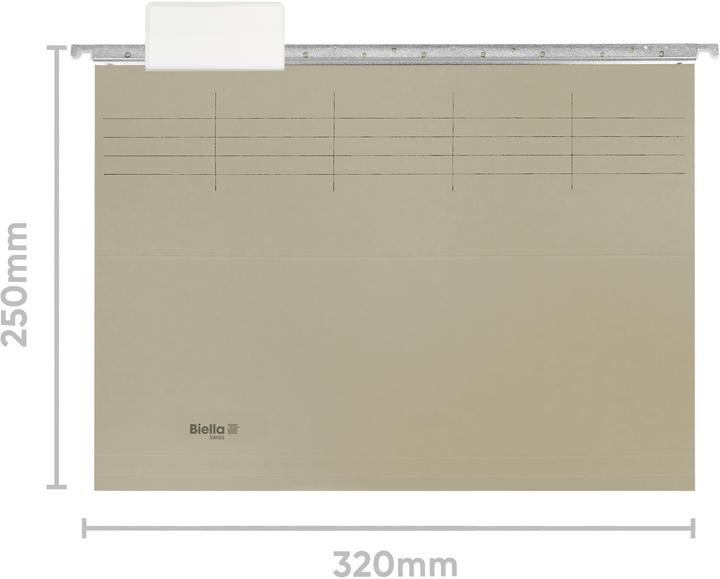Actual product image Biella Suspension file (A4, 25x)