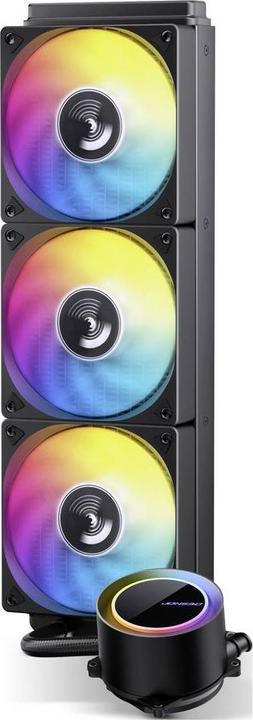 Actual product image Jonsbo TG-360 AiO Wasserkühlung, ARGB - 360mm, schwarz (120 mm)