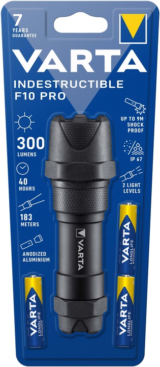 Produktbild Varta Indestructible F10 (13.80 cm, 300 lm)