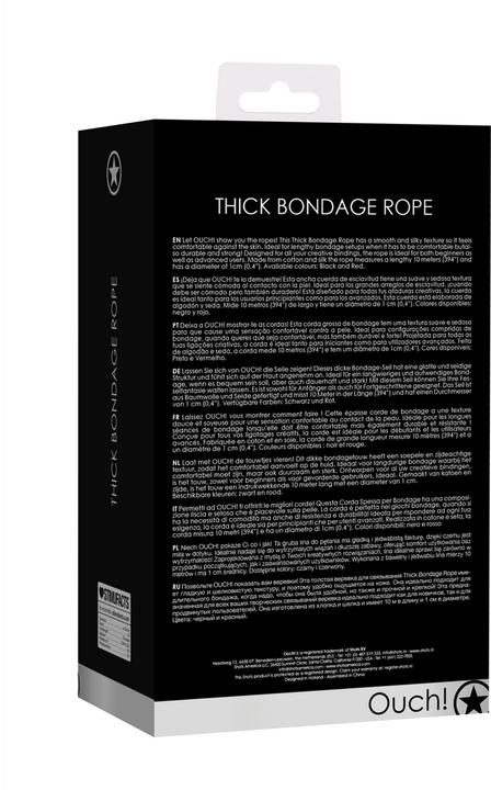 Actual product image Ouch! Thick Bondage Rope - 10 meter