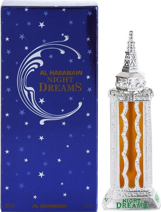 Actual product image Al Haramain Night Dreams Silver - perfumed oil - 30 ml (Extrait De Parfum, 30 ml)