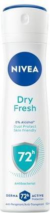 Image du produit NIVEA Dry Fresh Antiperspirant Spray 72h 150ml (Spray, 150 ml)