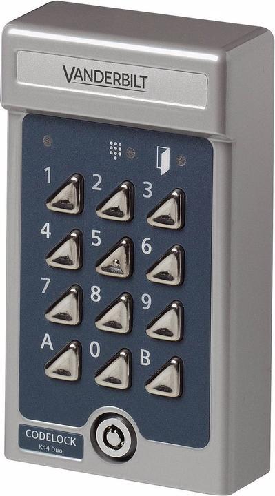 Vanderbilt V24246-C3553-A1 Sicherheitstürenbedienung Bar 2 Tür(en) (Combinaison électronique de chiffres)