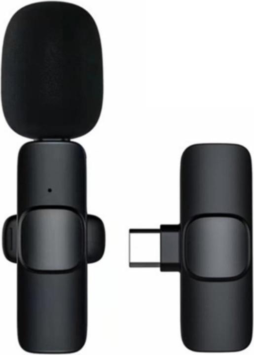 Produktbild Deltalabs Kabelloses Lavalier-Mikrofon mit USB C – Rauschunterdrückung für Streaming