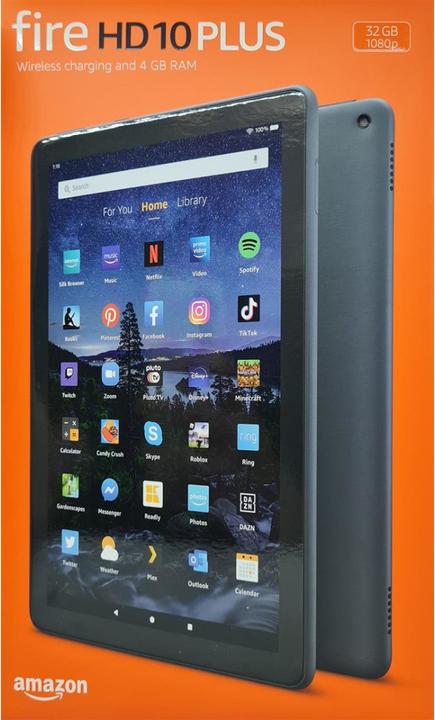 Actual product image Amazon Fire HD 10 Plus (10.10", 32 GB, Slate grey)