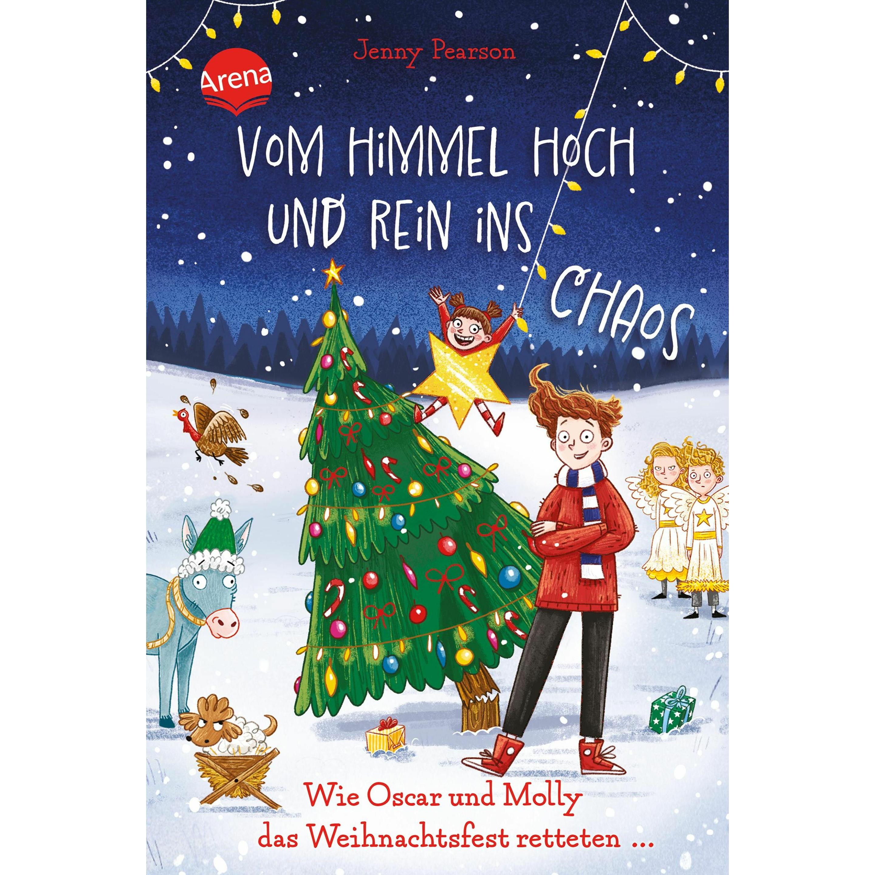 Vom Himmel hoch und rein ins Chaos. Wie Oscar und Molly das Weihnachtsfest retteten..., Kinderbücher von Jenny Pearson