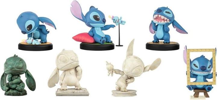 YuMe Toys Lilo & Stitch Hero Box: Serie Galleria D'Arte Con 6 Minifigure Espositore