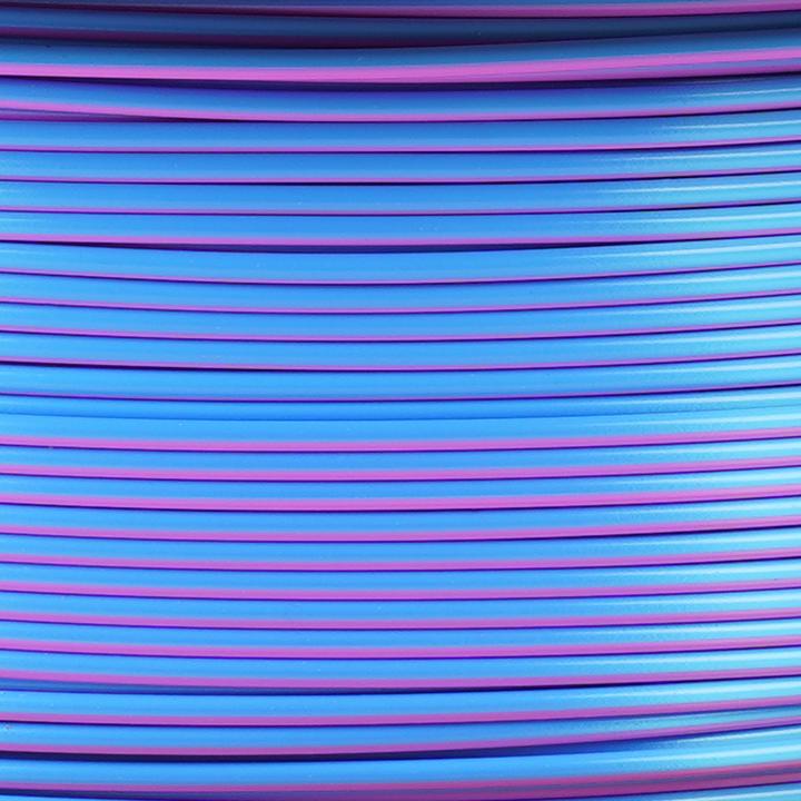 Actual product image Copymaster3D Duo-Silk 3D Filament, 1.75 mm, purple/blue (1.75 mm, 1000 g)