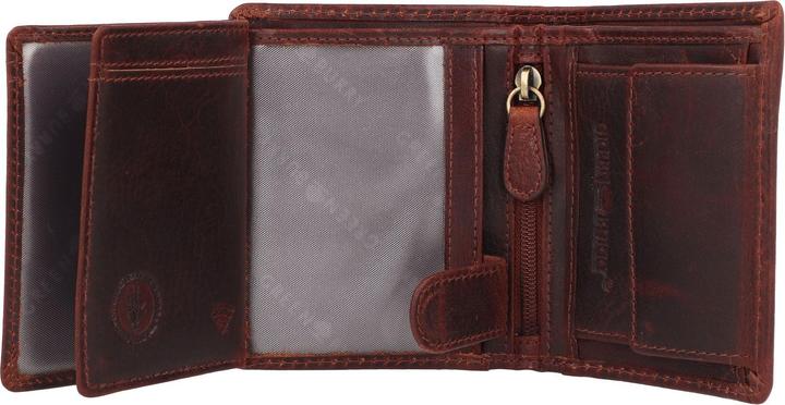 Immagine prodotto Greenburry Portafoglio robusto in pelle con protezione RFID 8,5 cm