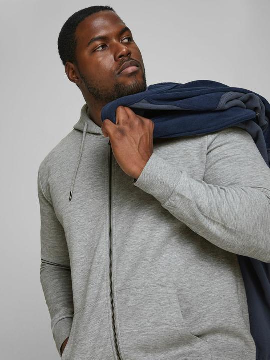 Immagine prodotto Jack & Jones Felpa con cappuccio Full Zip Plus Size (4XL)