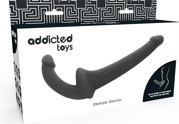 Actual product image Addicted toys Dildo With Rna S Without Interruption Black