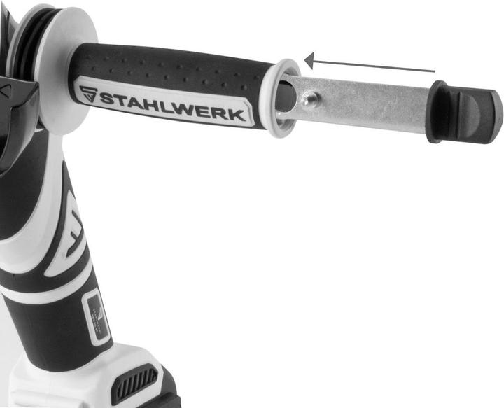 Stahlwerk Brushless Akku Winkelschleifer  AWS-20 ST 20V/4Ah, 0 - 7500 min-1 (125 mm)