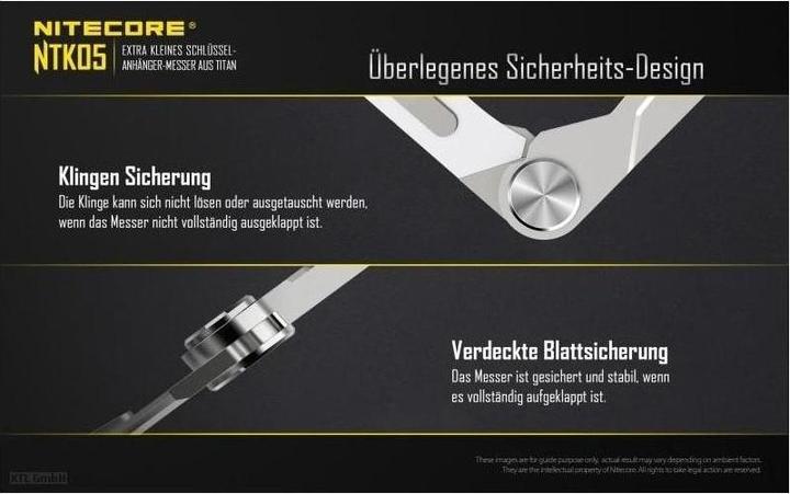 Produktbild Nitecore Titan Knife NTK05