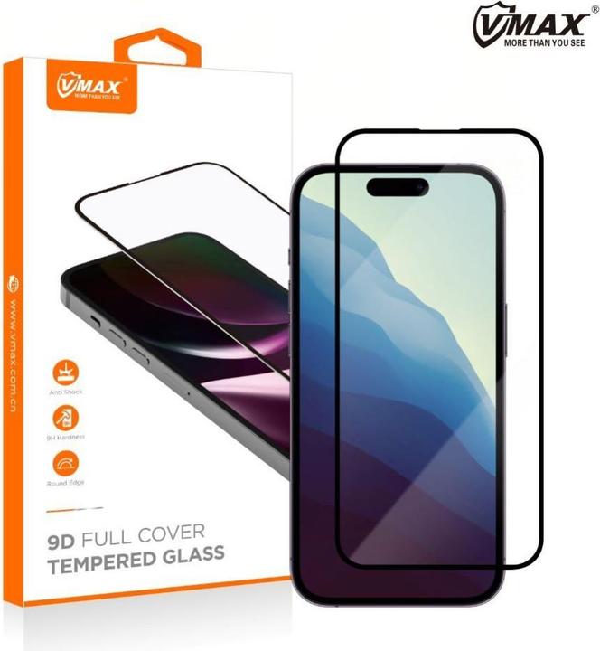 Actual product image Vmax tempered glass 9D Glass for iPhone 12 Pro Max 6,7" (Apple iPhone 12 Pro Max)
