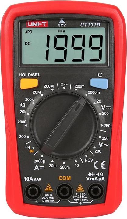 Image du produit Uni-T Universalmultimeter UT131D (CAT II)