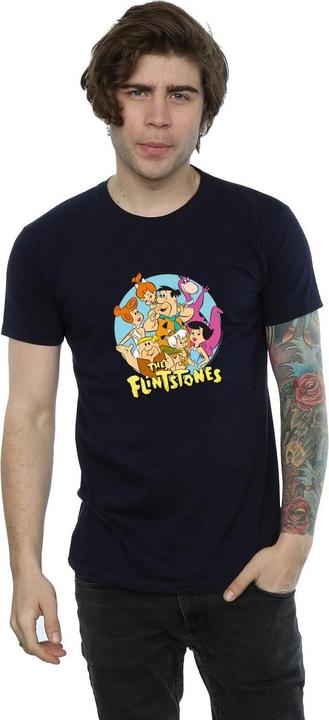 Produktbild The Flintstones Group Circle TShirt (M)