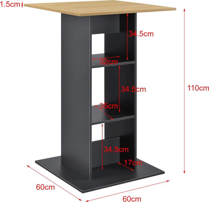 Produktbild En.Casa Visby (70 x 70 x 110 cm)