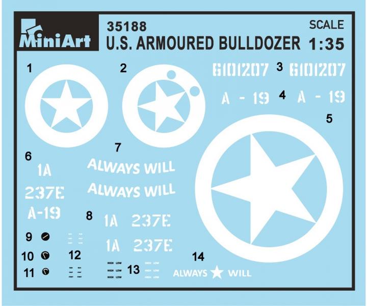 Produktbild Mini art U.S.Armoured Buldozer