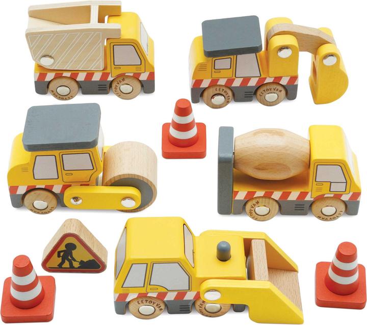 Produktbild Le Toy Van Baufahrzeug Set