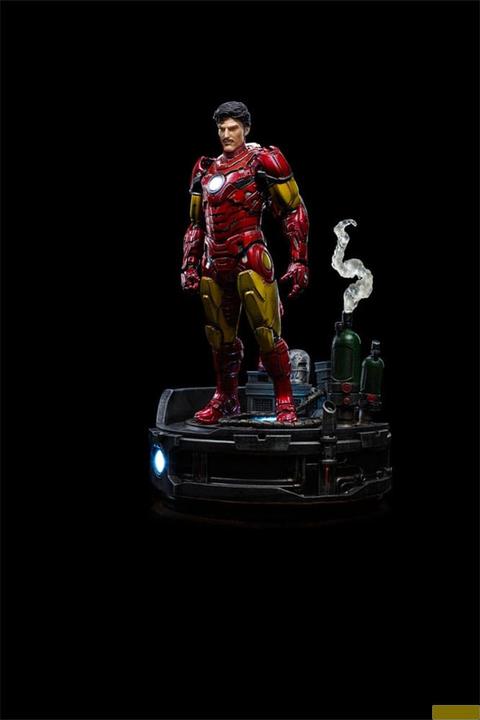 Produktbild Iron Studios Marvel Deluxe Art Scale Statue 1/10 Iron Man Unleashed 23 cm