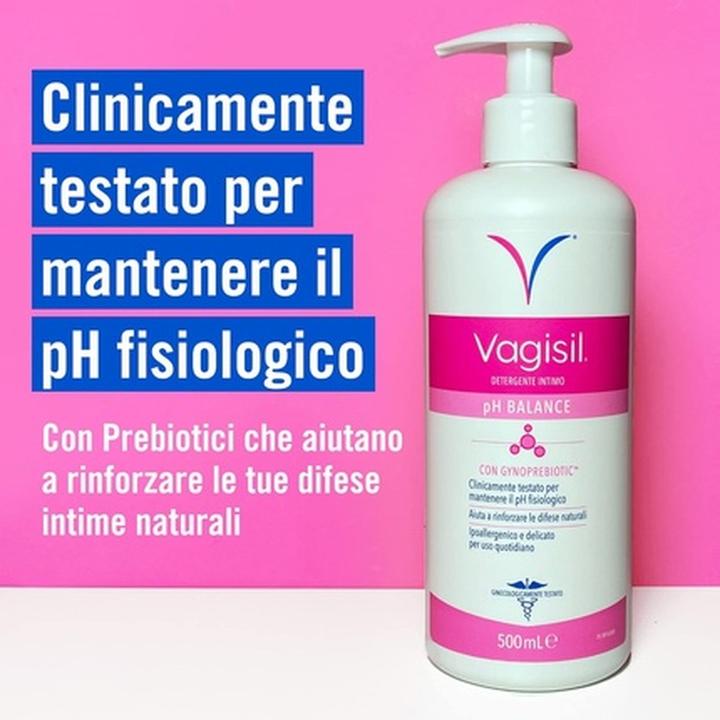 Produktbild Vagisil pH Balance Intimate Cleanser for Women with Prebiotics 500ml (500 ml, Intimwaschlotion)