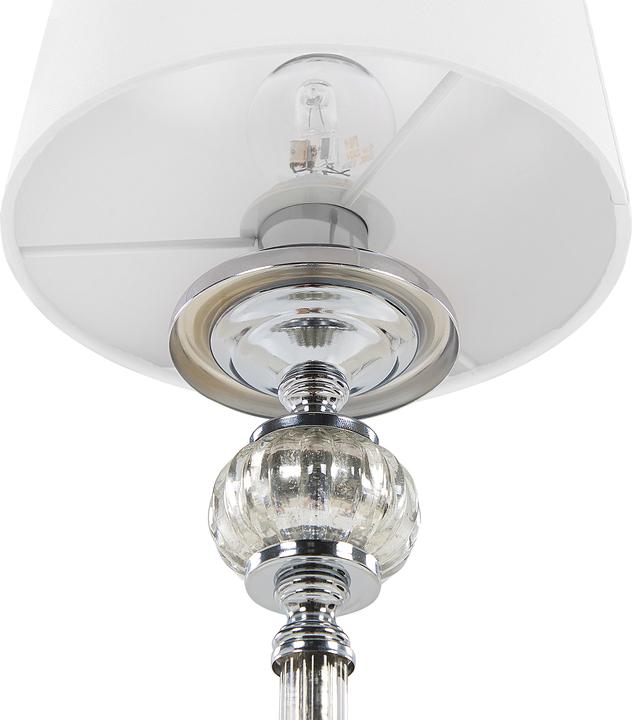 Image du produit Beliani Lampe de table blanche 62 cm ronde KUBENA (E14)