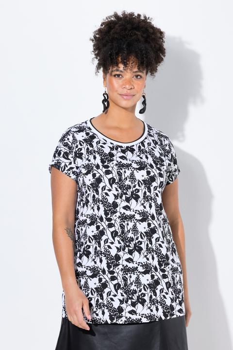 Produktbild Miamoda T-Shirt, oversized, Blümchen, Halbarm (42)