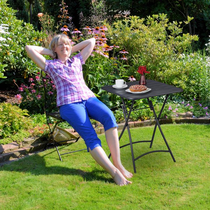 Produktbild Relaxdays Balkontisch (59 cm)