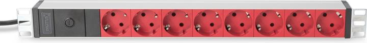 Produktbild Digitus 8fach Steckdosenleiste Alupro.