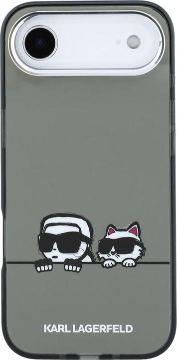 Produktbild Karl Lagerfeld IML K&CH Heads Logo MagSafe Case for iPhone iPhone Air Black (Apple iPhone Air)