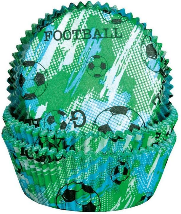 Demmler Muffinförmchen - Fussball - 60 Stück (5 cm)