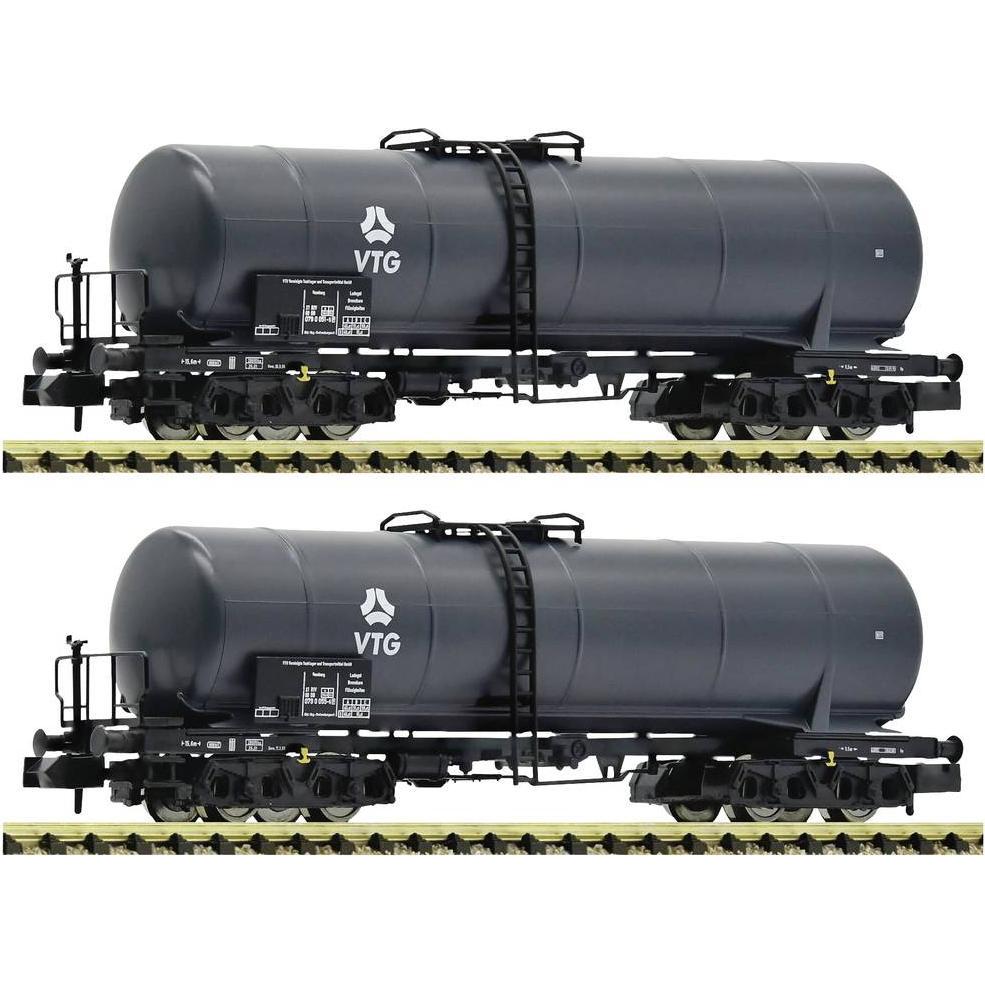 Fleischmann N Fl 2er-Set Kesselwagen, Vtg (Dc) (Spur N)