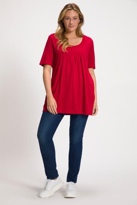 Actual product image Ulla Popken Essential Front Pleat Tee (42, 44)