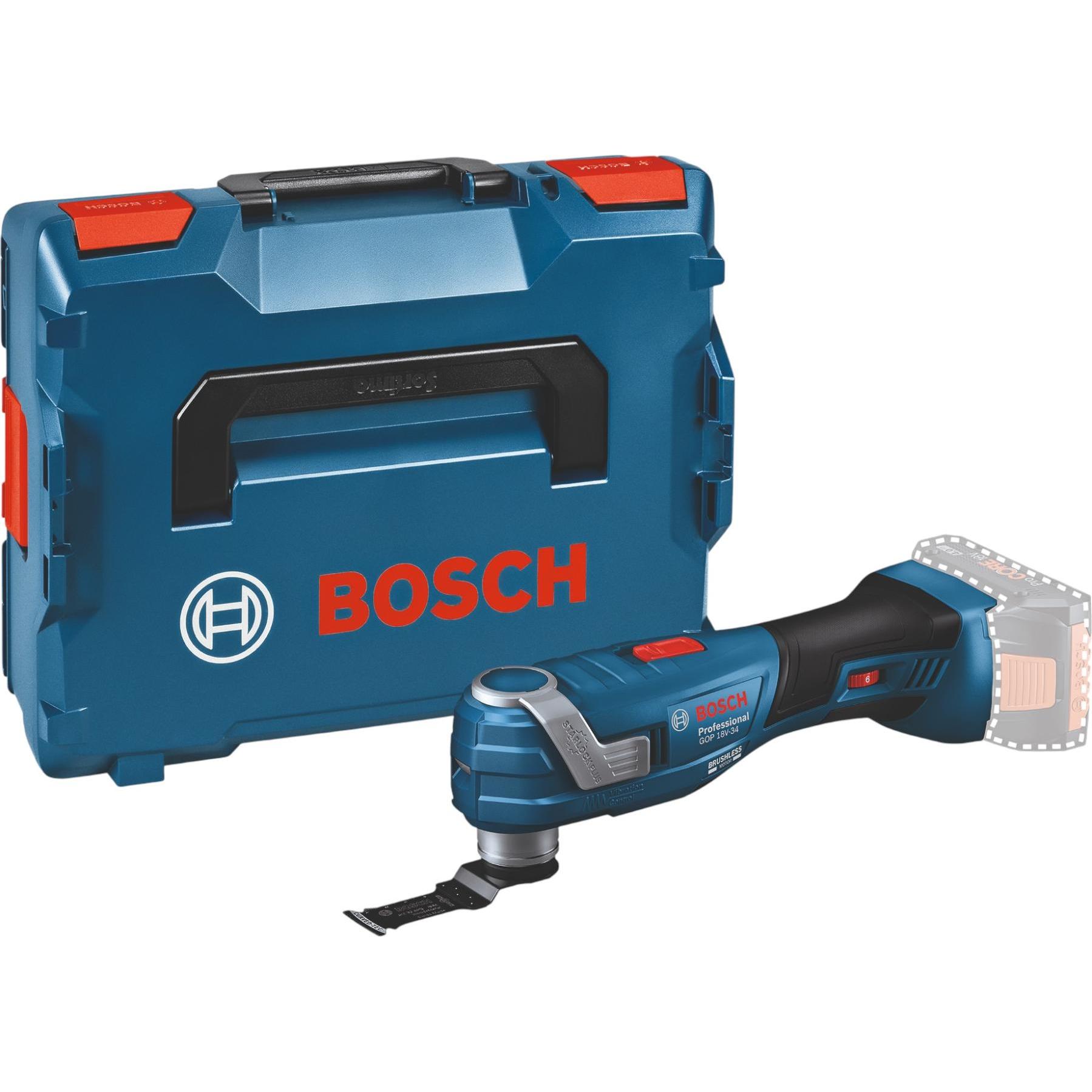 Bosch Professional, Elettroutensile multifunzionale, GOP 18V-34
