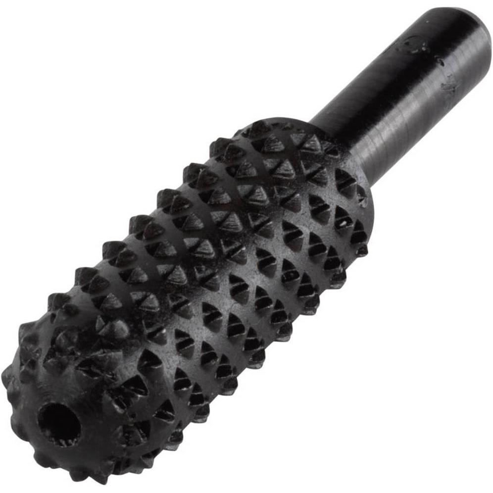wolfcraft, Schleifmittel, Holzraspel für Bohrmaschinen, zylindrisch gewölbt, Rundschaft, Ø 12 mm