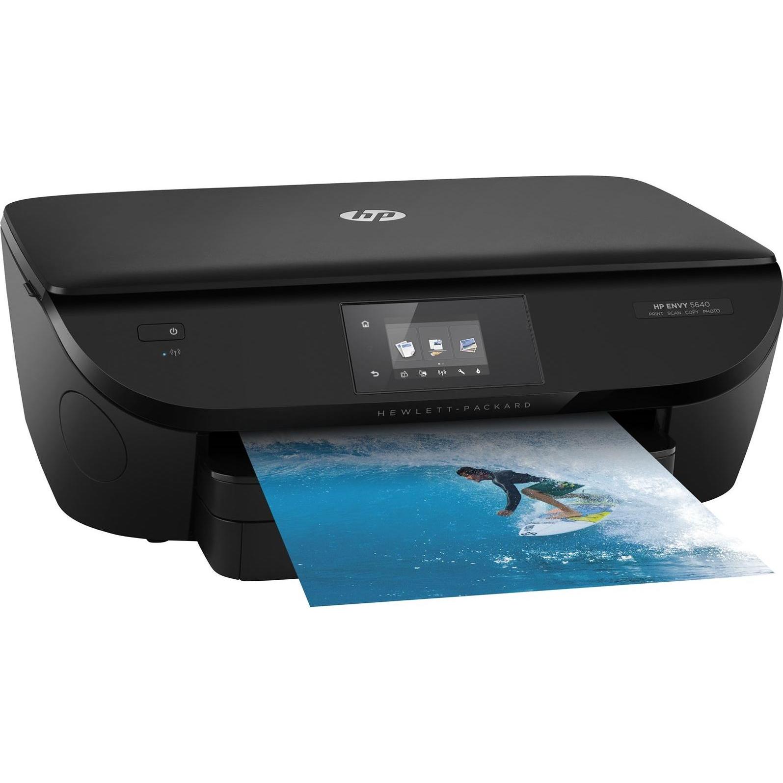 HP Envy 5644 (Tintenpatrone, Farbe), Drucker, Schwarz