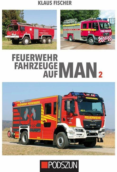 Produktbild Feuerwehrfahrzeuge auf MAN 2 (Deutsch, Klaus Fischer, 2023)