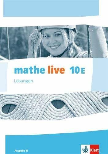 Produktbild mathe live. Lösungen 10. Schuljahr. Ausgabe N (Deutsch, 2016)