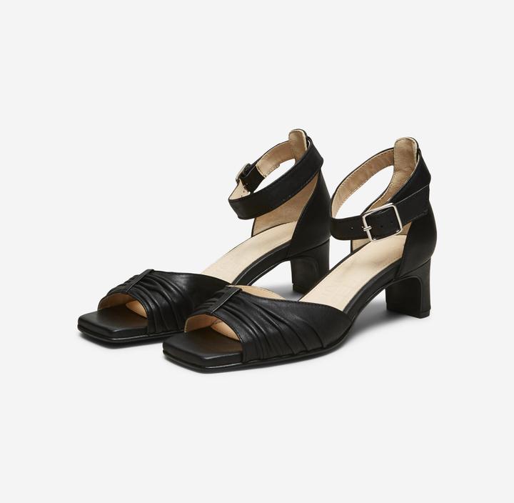 Actual product image Selected High Heel Leather Sandals (36)