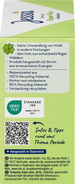 Produktbild dm Jessa Tampons Super Plus (48 x)
